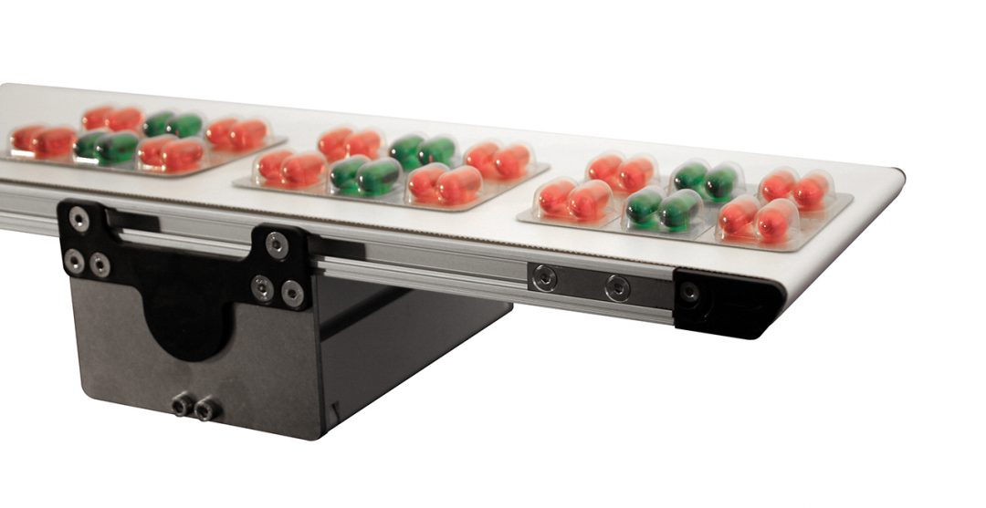 Dorner's 1100 Series miniature conveyor has the lowest profile in North America